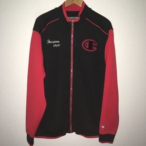 champion big c track jacket